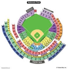 A national park wall map can help you track your progress thru the parks. Nats Seating Chart Seating Charts Nationals Park Chart