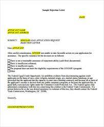 Use our sample bank loan request letters as templates for your small business loan request letter. Loan Rejection Letters 10 Free Sample Example Format Download Free Premium Templates