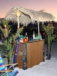 Add A Tiki Bar Setup For Summer Tiki Bar Bar Set Up Tiki