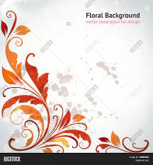 Floral decorative borders free vector designs. Vintage Border Leafs Vector Photo Free Trial Bigstock