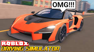 I Got A Rare Mclaren Senna In Driving Simulator Episode 10 Roblox Youtube