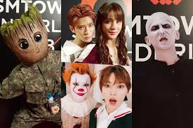 Jungwoo is trending worldwide for his beauty! The Best Of Twitter S Reactions To Smtown S Legendary Halloween Party Soompi