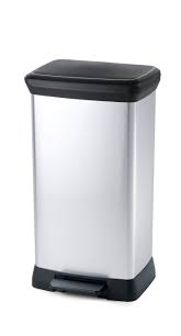 ¿un tienes ese cubo de basura viejo? Cubo Basura Metal Negro Y Metal Conforama