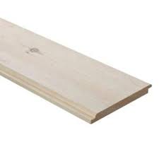 Shiplap paneling takes its name from the horizontal planks once used to construct boats. Sierra Pacific Industries Pattern Stock Primed Shiplap Board Pine Common 1 In X 8 In X 8 Ft Actual 0 625 In X 7 12 In X 96 In 188wps The Home Depot