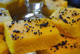 Once cooled remove from the mold or cutting pieces. Vandanabakes Dhokla With Coconut Chutney