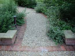 Pin By Elaine Bailey Garden Design On Paths Brick Garden Edging Gravel Landscaping Small Garden Design Ideas Low Maintenance