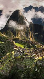 Don't press in too hard, but apply subtle pressure to the screen. Wallpaper Machu Picchu 5k 4k Wallpaper Peru Mountains Clouds Hills Nature 5361