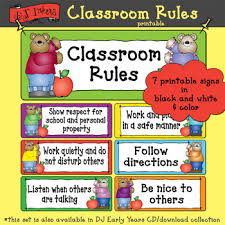 This video shows online classroom rules that we can use for our student's orientation. Classroom Rules Printable Download By Dj Inkers Tpt