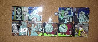 In the magic kingdom, and other stores around disney world. Haunted Mansion Puzzle Collection Disney Pins Blog