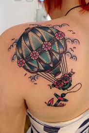 What do they mean?which sports stars have the best tattoos?top 10 popular rib tattoos for boys and. Hot Air Balloon Tattoo Image 1026218 On Favim Com