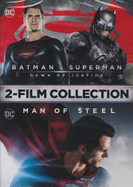 This keeps floating to the top of my brain: Batman V Superman Dawn Of Justice Man Of Steel 2 Film Collection Amazon De Dvd Blu Ray