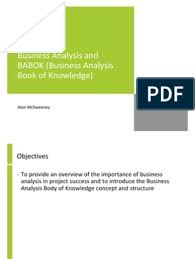 Business Analysis And The Iiba Business Analysis Body Of Knowledge Babok Business Analysis Analysis Business Process