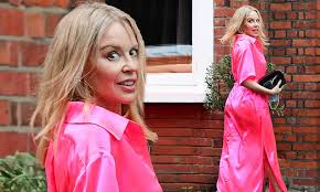 The eldest of three children, kylie's acting career began early, but it was her role as charlene in kylie minogue. Kylie Minogue Looks Sensational In An Electric Pink Dress As She Heads Out For Dinner Daily Mail Online