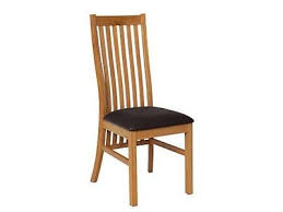 Lichfield Dark Brown Leather Solid Oak Dining Chair Oak Dining Chairs Oak Dining Room Chairs Dining Chairs