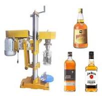 Semi Automatic Wine Bottle Aluminum Stelvin Screw Electric ...