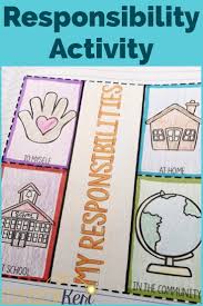 Responsibility Lesson Make Responsibility Fun Students Learn About The Domains Of Respons Responsibility Lessons Character Education Lessons Guidance Lessons