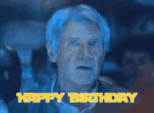 # dancing # star wars # swag # yoda # jedi. Funny Star Wars Birthday Gifs Tenor