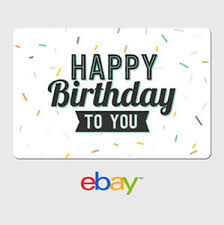 That's exactly what ebay gift cards offer the recipient. Ebay Digital Gift Card Happy Birthday To You Email Delivery Ebay