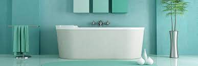 Metallic accents and a pop of pink complete the palette with tranquil elegance. Painting Tips For Your Bathroom Refresh Renovations New Zealand