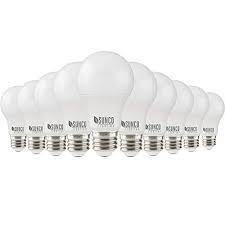 Sunco Lighting 10 Pack A19 Led Bulb 3w 25w 6000k Daylight Deluxe 250 Lm Dimmable E26 Base