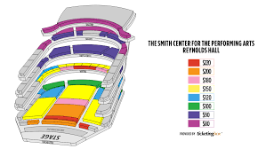 19 high quality seating chart smith center