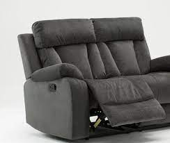 Sold and shipped by costway. Buy Global United 9760 Recliner Loveseat In Gray Microfiber Online