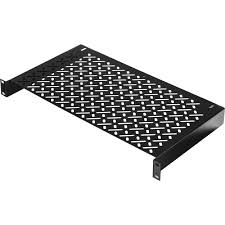 Weight capacity shall be 25 lbs. Middle Atlantic Utr1 1u Rackshelf For Mounting Half And Utr1