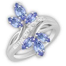 Blooming Tanzanite Diamond Ring The Danbury Mint Tanzanite Diamond Tanzanite Diamond Ring Diamond