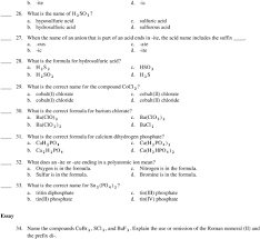 Register free for online tutoring session to clear your doubts. Chapter 9 Practice Test Naming And Writing Chemical Formulas Pdf Free Download