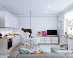 small open plan home interiors