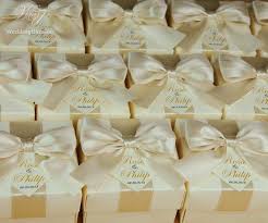 Ivory Champagne Wedding Favor Boxes With Satin Ribbon Bow Etsy Champagne Wedding Favors Wedding Favor Boxes Wedding Gift Favors