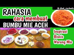 Resep Bumbu Mie Aceh Enak Dan Lengkap Bumbu Mie Khas Aceh Youtube In 2021 Aceh Food Curry