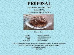 Wahyu cahya kumala 0913022071 program studi pendidikan fisika fakultas keguruan dan ilmu pendidikan universitas lampung 2012 proposal usaha roti bakar a. Proposal Rencana Bisnis Ppt Download