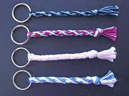 Keychain Keyring Identifier Or Fob Zip Or Zipper Pull Made Etsy Keyrings Kumihimo Fobs