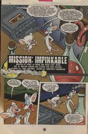 They're laboratory mice their genes have been spliced they're dinky they're pinky and the brain, brain, brain, brain brain, brain, brain, brain brain. Pinky And The Brain Issue 8 Read Pinky And The Brain Issue 8 Comic Online In High Quality Read Full Comic Online For Free Read Comics Online In High Quality