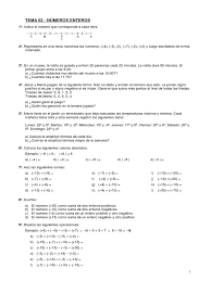 Check spelling or type a new query. Ejercicios Tema 2 Numeros Enteros Edelvives 2 Eso Matematicas Entero Division Matematicas