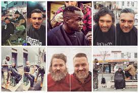 Photos This Street Barber Helps Homeless People Transform Their Look Help Homeless People Helping The Homeless Homeless People