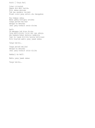 How to play tanya hati font −1 +1. Lirik Tanya Hati Armada