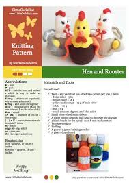 We did not find results for: 131 Knitting Pattern Hen And Rooster Amigurumi Pdf File By Zabelina Cp