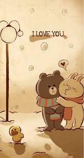 See more ideas about bear wallpaper, cute panda wallpaper, we bare bears wallpapers. Brown Wallpaper Line Pinterest Brown Wallpaper Euro And Brown Line Friends Cute Bear Drawings Friends Wallpaper
