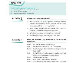 Contoh dialog suggest & offer. Dialog Expressing Asking And Giving Opinion