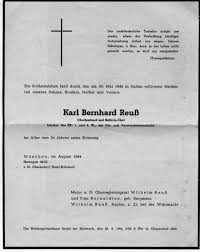 German Death Cards