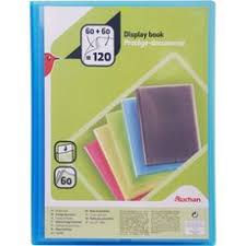 Auchan Auchan Protege Document A4 120 Vues 21x29 7cm Coloris Assortis 1 Piece Pas Cher A Prix Auchan