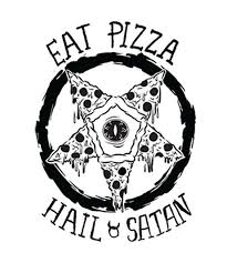 Halloween Shirt Hail Satan Satan Satanic Art