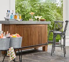 Find a wide selection of furniture and decor options that will suit your tastes, including a variety of bar table. Abbott Concrete Fsc Acacia Ultimate Bar Brown Pottery Barn