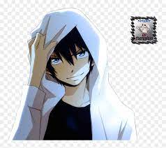 Freetoedit blond anime male blueeyes angry annoyedface. Black Haired Anime Boy With Blue Eyes Hd Png Download Vhv