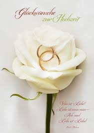 Die hochzeit ist ein ganz besonderer tag für zwei menschen, die sich lieben und sich dafür. Hochzeitskarte Rose Gluckwunsche Zur Hochzeit 6 Stck Gluckwunschkarte Kuvert