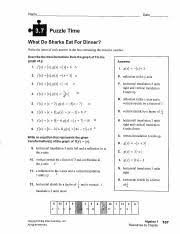Each prisoner is wearing a hat of color either black or red. Kami Export Gabriella Wikel 3 7 Puzzle Time Worksheet Name Date Puzzle Time What Do Sharks Eat For Dinner Write The Of Each Answer In The Box Course Hero