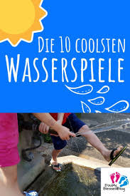 10 Coole Wasserspiele Gegen Die Sommerhitze Doublyblessedblog Wasserspiele Kinder Wasserspiele Spiele Mit Wasser