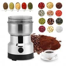 Moulin à grains et café électrique, 220V en acier inoxydable, broyeur de cuisine domestique,